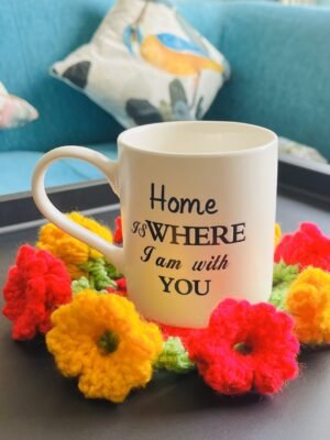 Coffee Coaster Multi Flowers